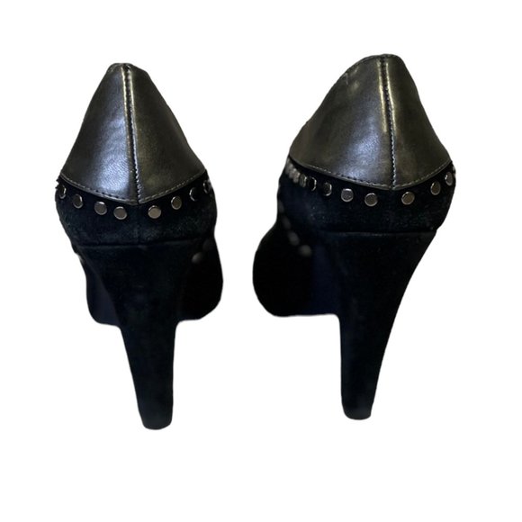 Women's Peep Toe Heels, Size 6 - Picture 4 of 9